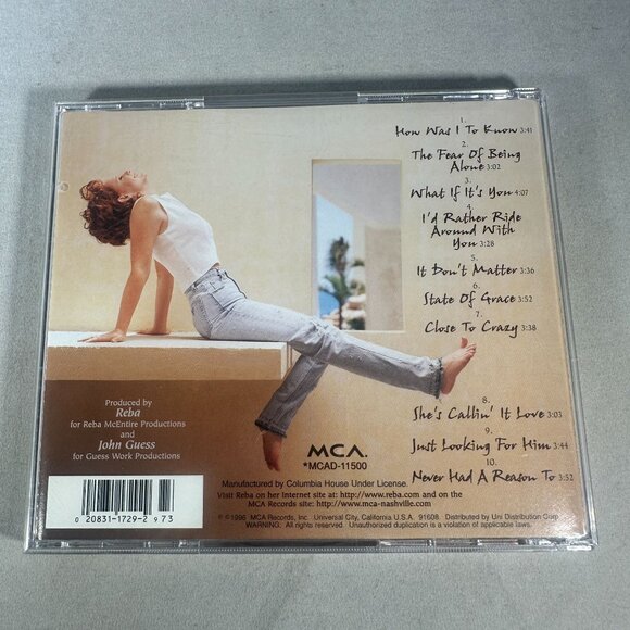 Reba McEntire - What If Its You CD Album 1996 Country MCA Good Condition - Picture 2 of 3